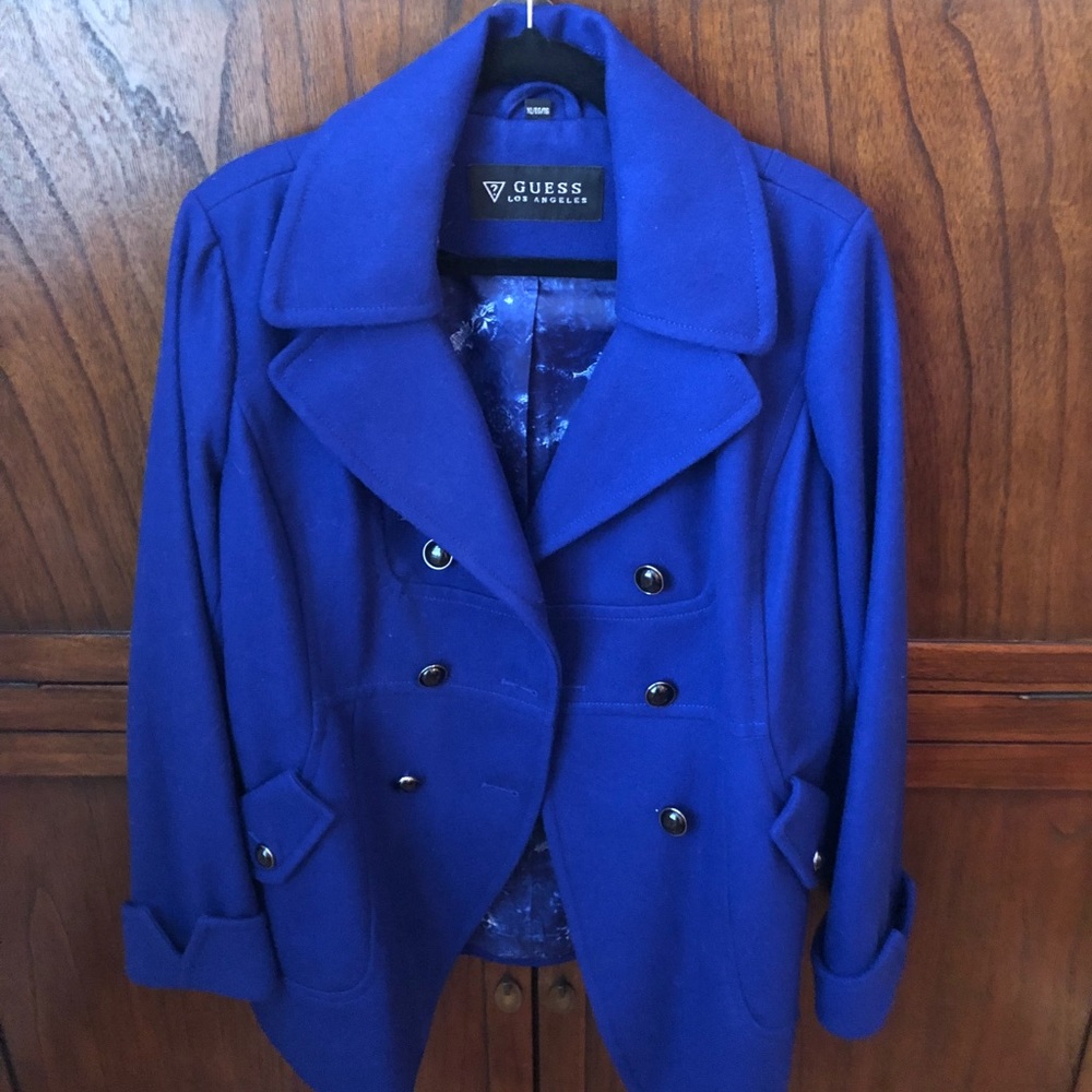 Guess Blue Jacket/Coat